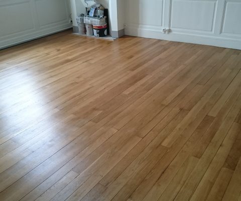 Vitrification parquet chene